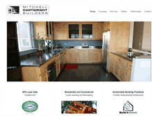 Tablet Screenshot of mitchellcartwrightbuilders.com